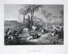 1850 Berger Nubien Égypte