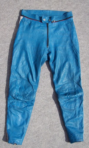 Pantalon cuir moto taille - pantalon, 40