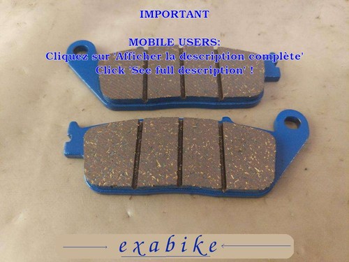 Plaquettes frein avant pour - frein,