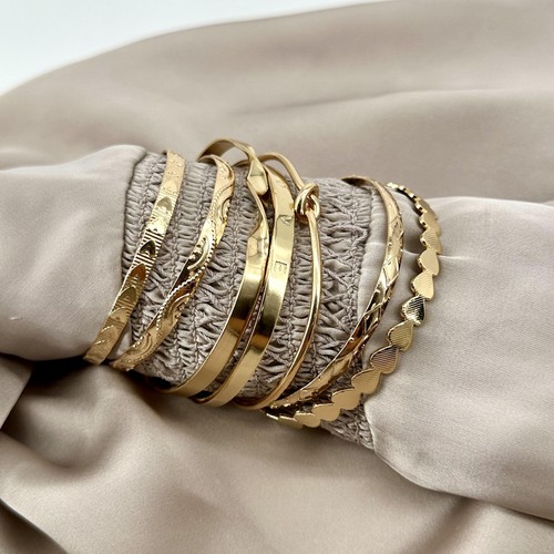 Bracelet semainier joncs - 7,