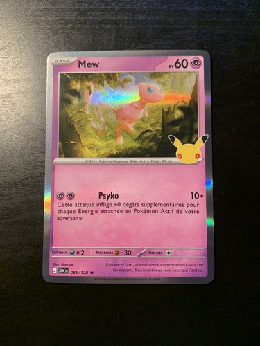 Carte pokémon holo mew - pokémon,