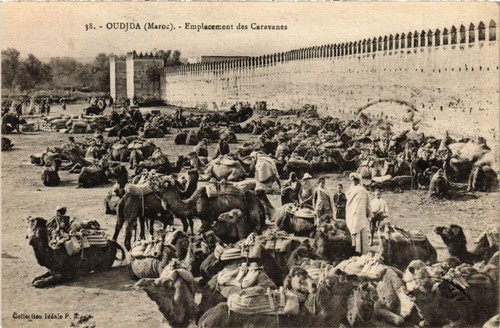 Cpa maroc oudjda - maroc,