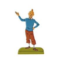 FREE SHIP Tintin - Metal Figurine  Tintin Presents...     * Herge *