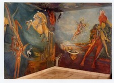 Photo of a painting by Jacques Courtens Belgian painter - Studio DANDOY GRASSE