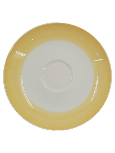 Villeroy boch soucoupe - villeroy&boch, jaune