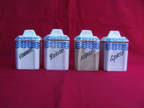 Série pots à - série, de
