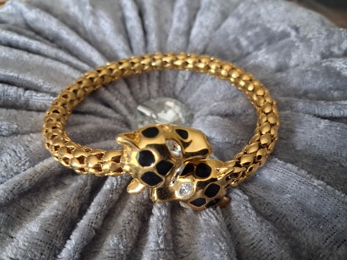 Bracelet panthère vintage - bracelet,