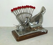 Porte-pique escargot / cocktail 1930 Art Déco de Benjamin Rabier non signé