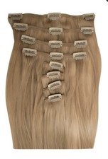 extension à clip naturel blond foncé 73 cm