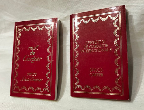 Cartier certificat de - cartier.,