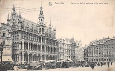 BELGIQUE BRUXELLES MAISON DU ROI ET MAISONS DE LA GRAND PLACE