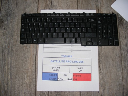 Clavier azerty pour toshiba - clavier,