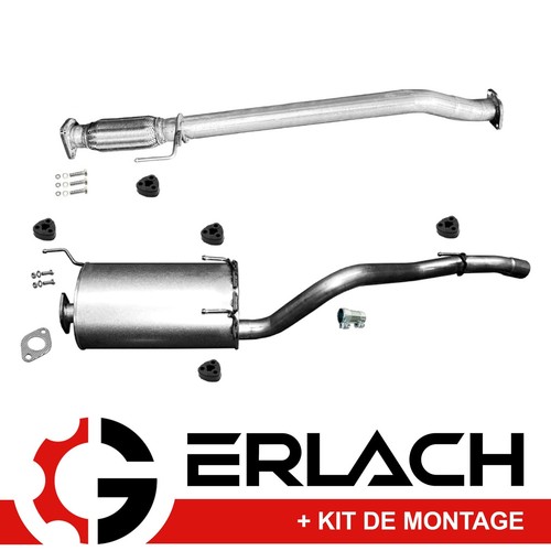 Echappement silencieux pour