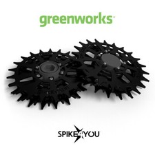 Stachelräder pour L'Premium Greenworks Optimow M, 10 Tondeuse-Robot Inox 3mm