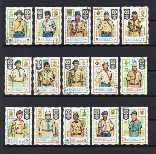 Lot timbres thématique - de,