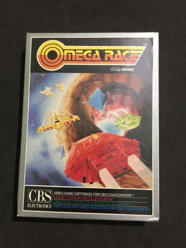 Omega race cbs coleco - cbs, vision