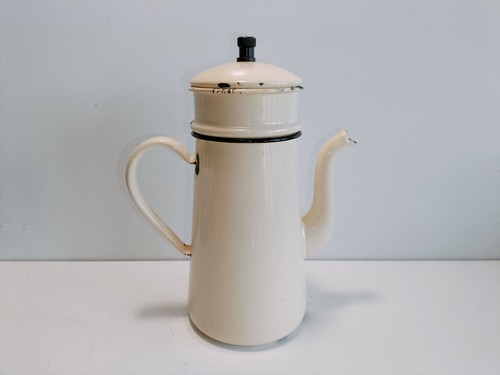 Cafetiere vintage tole - cafetiere,