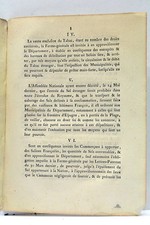 LIVRE ANCIEN PROCLAMATION