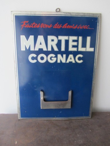 Plaque publicitaire calendrier
