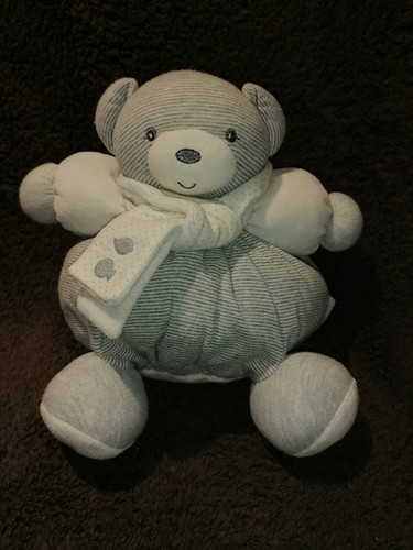 Doudou boule lours rayé - ,