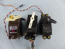 Lot de 3 SERVO RC ROBBE S12