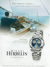 Advertising 0123 2000 Michel Herbelin Newport Trophy Watch