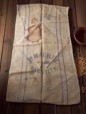 Ancien sac en toile de jute