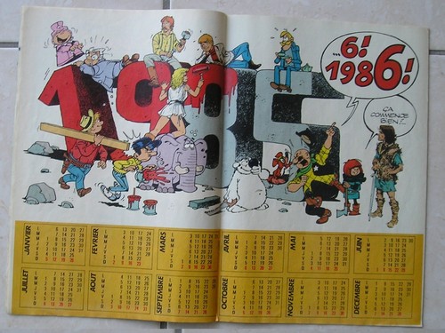 Tintin kuifje calendrier - -,