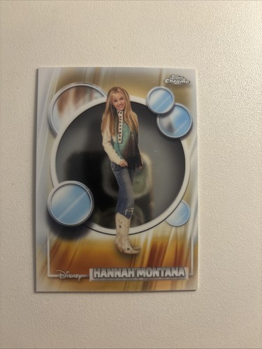 Hannah montana topps chrome - montana,