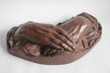 Bronze cire perdue Mains fondeur Pastori Suisse (61029)