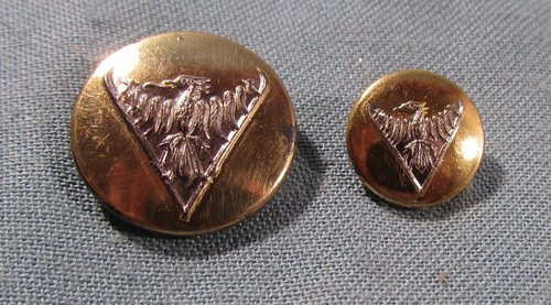 Anciens boutons dorés - boutons,