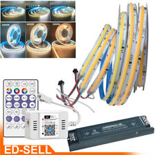 COB Running Water Flowing LED Strip Light WS2811 DC24V Horse Race Sequential Kit