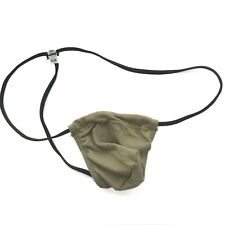 K345C Mens String Pouch G-Thong Soft Cotton Small Posting Pouch 