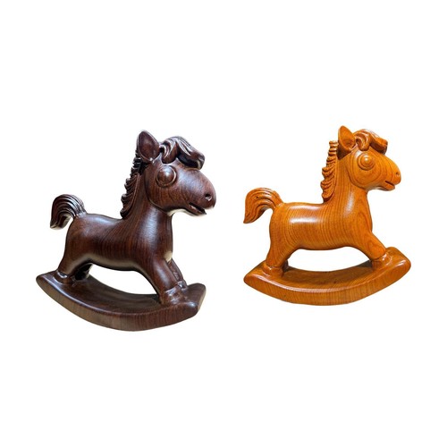 Statue cheval bascule - statue,