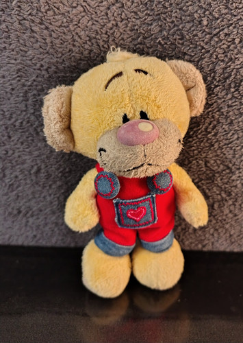 Peluche ours pimboli salopette - peluche,
