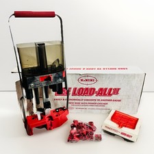 Lee Load-All II Shotshell Reloader Press w/ Bushings + Primer Feed Kit 20 Gauge
