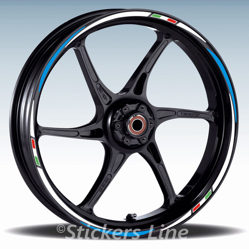 Motorcycle wheel stickers rim - motorcycle,