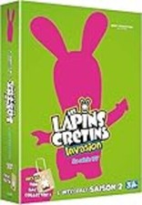 COFFRET LAPINS CRETINS intégrale Saison 2 + un cadeau (Edition Limitée)