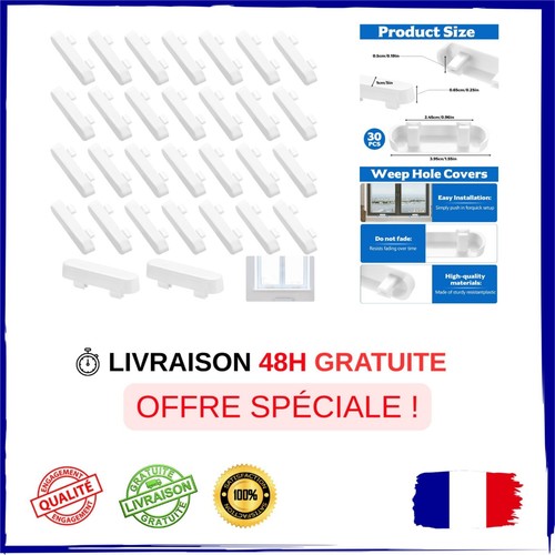 Cache trous évacuation - 30, cache-trous