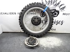 1980 Suzuki PE 175 PE175 Complete Rear Wheel   2832