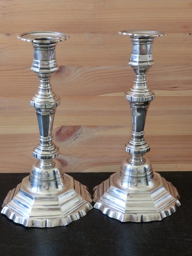Belle paire bougeoirs - paire, de