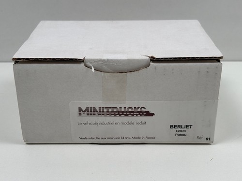 Minitrucks berliet gdrk - -,