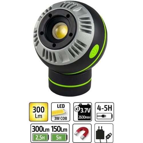 Lampe magnetique spherique - lampe,