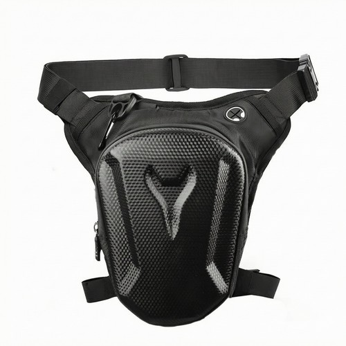 Sacoche jambe moto - de,