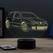 Lampe illusion 3D VW Golf 4