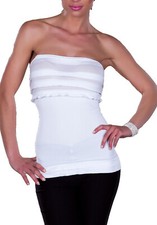 Top Bandeau Tube Femme Ruches