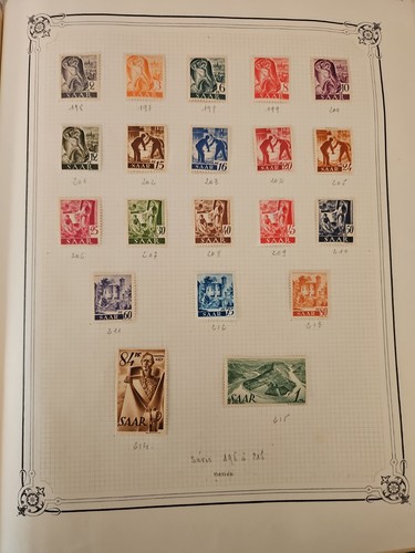 Collection timbres sarre - timbres,