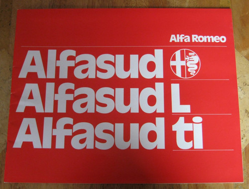 Alfa romeo alfasud ti 24 - alfa,