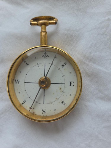 Boussole ancienne poche en - poche,