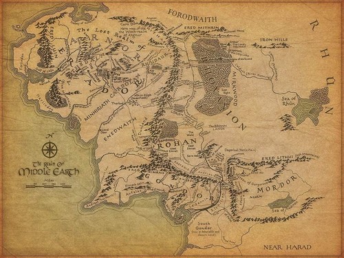 The lord rings middle - the,
